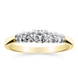 Silván Charlotte timanttisormus 0,42ct, 14K valko- ja keltakultaa, Silván vihkisormukset