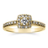Silván Rosalie timanttisormus 0,36ct, 14K keltakultaa, Silván vihkisormukset