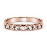 Silván timanttisormus 0,21ct, 14K rosekultaa, Silván vihkisormukset