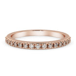 Silván timanttisormus 0,17ct, 14K rosekultaa, Silván vihkisormukset