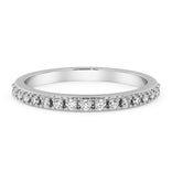 Silván timanttisormus 0,17ct, 14K valkokultaa, Silván vihkisormukset