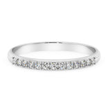 Silván timanttisormus 0,13ct, 14K valkokultaa, Silván timanttikorut - Silván - Laatukoru