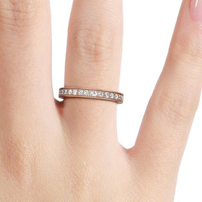Silván diamond ring 0,30ct, 14K rose gold, Silván wedding rings