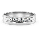 Silván timanttisormus 0,05ct, 14K valkokultaa, Silván timanttikorut - Silván - Laatukoru