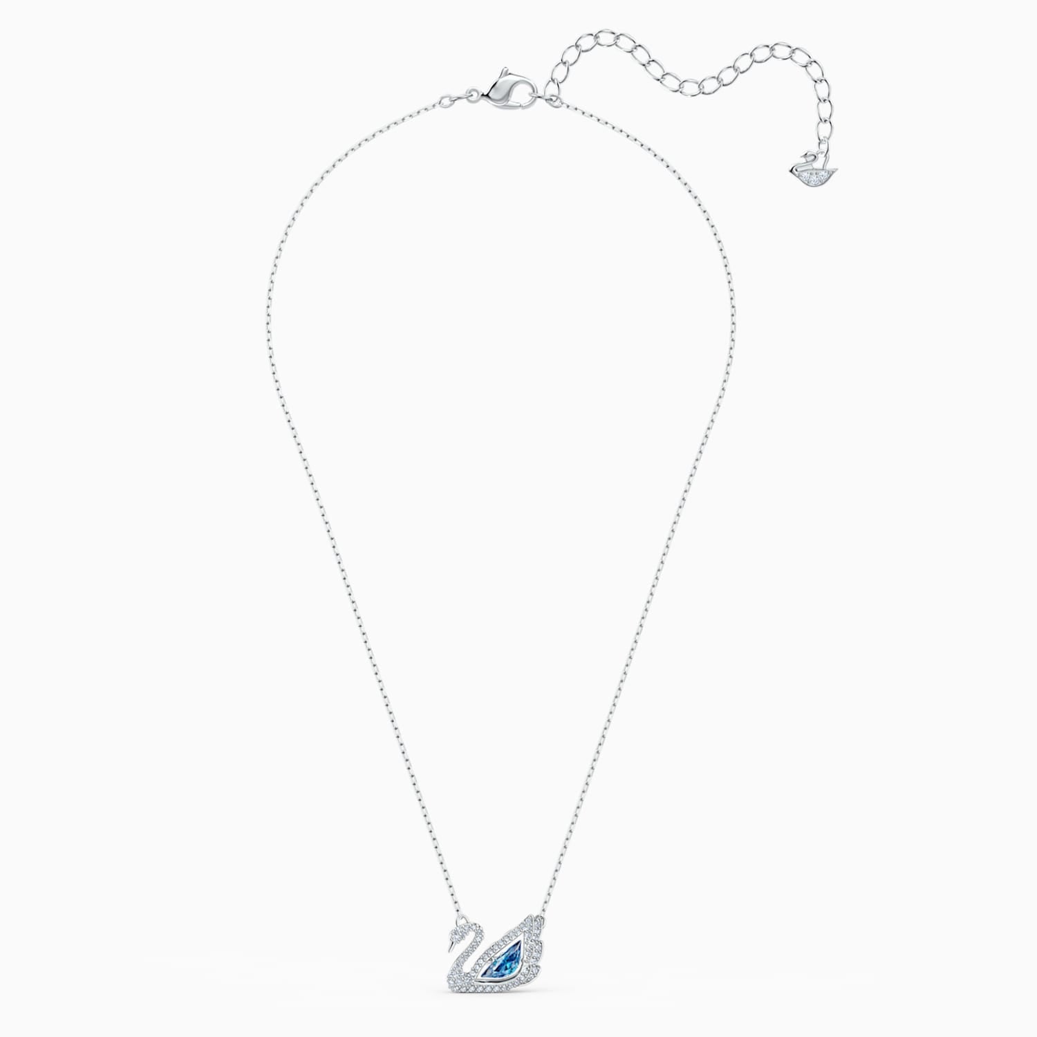 Buy Swarovski Dancing Swan Necklace Cz Fancy Blue One Size at Amazon.in