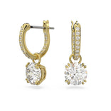 Swarovski Constella rengaskorvakorut, keltakullan väri