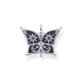 Thomas Sabo Butterfly Star & Moon riipus, hopeaa, PE929-945-7
