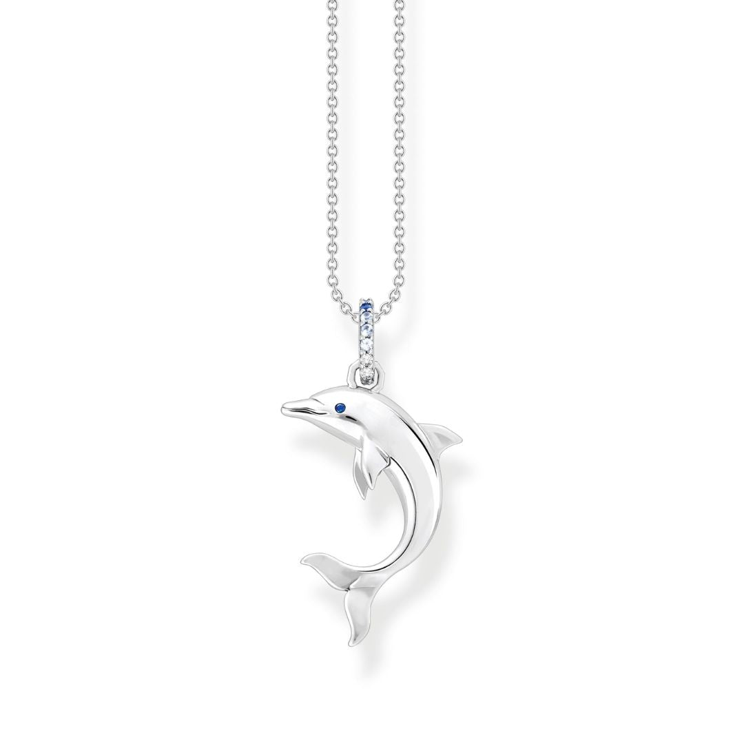 Thomas Sabo Dolphin kaulakoru, hopeaa, KE2144-644-1-L45V