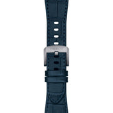 Tissot PRX ranneke, 12 mm, tummansininen nahka, T852047701
