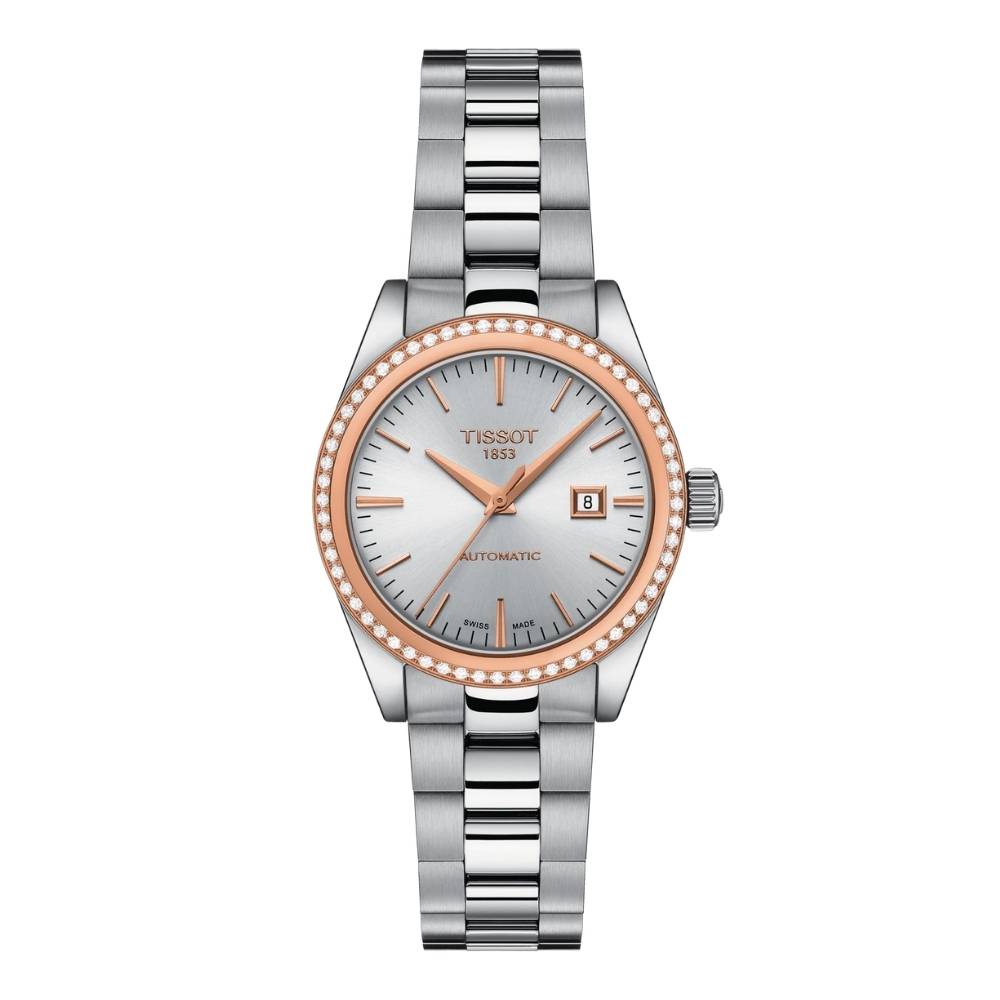 Tissot T-My Lady Automatic 18K rose gold T9300074103100 Watch