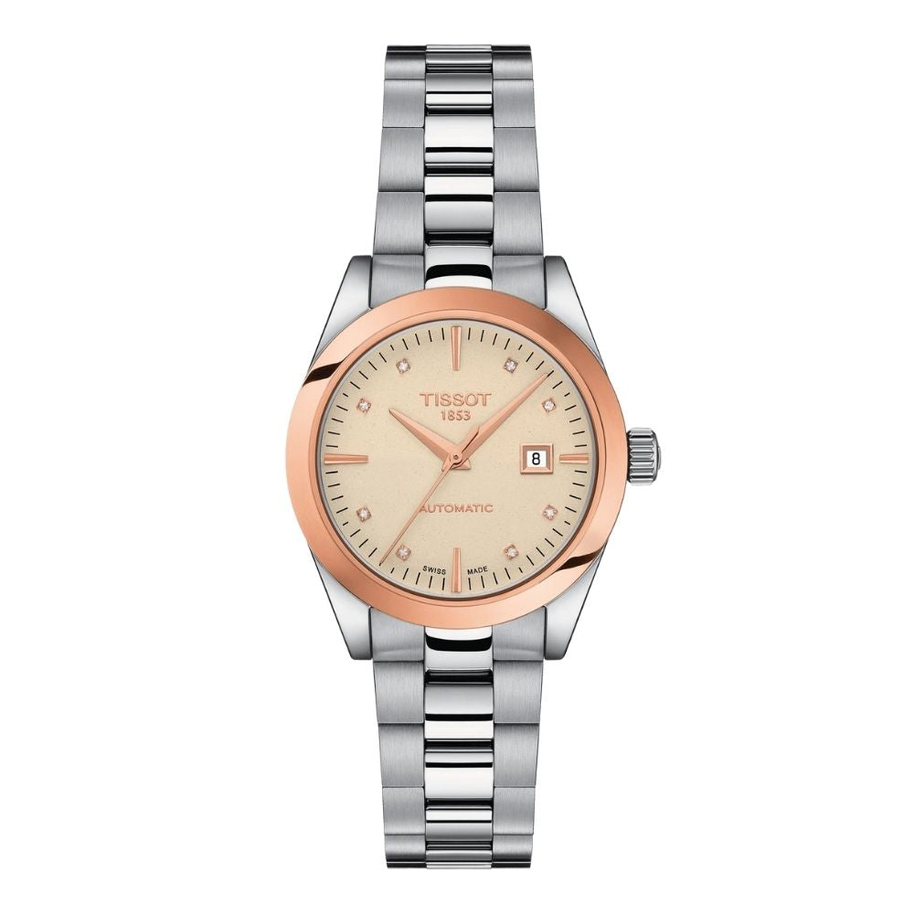 Tissot T-My Lady Automatic 18K Rose Gold T9300074126600 Watch