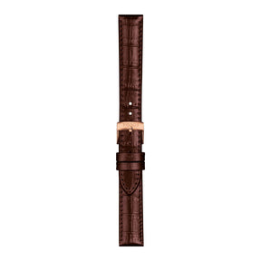 Tissot ranneke, 15 mm, ruskea nahka, T852043042