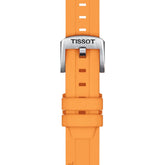 Tissot ranneke, 18 mm, oranssi silikoni, T852047452