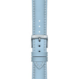 Tissot ranneke, 18 mm, vaaleansinistä nahkaa, T852048148