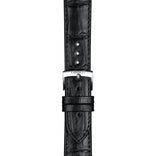 Tissot ranneke, 20 mm, musta nahka, T852043012