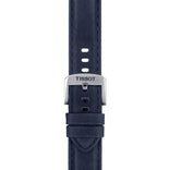 Tissot ranneke, 20 mm, sininen nahka, T852046831