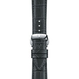 Tissot ranneke, 21 mm, harmaa nahka, T852045750