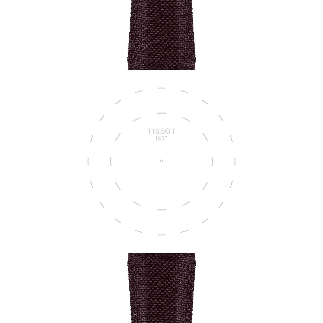 Tissot ranneke, 21 mm, ruskea kangas, T852048181