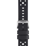 Tissot ranneke, 22 mm, musta nahka, T852046810
