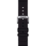 Tissot ranneke, 22 mm, musta silikoni, T852047179