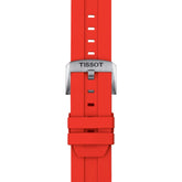 Tissot ranneke, 22 mm, punainen silikoni, T852047920