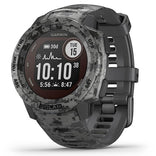 Garmin Instinct® Solar – Camo Edition 45 mm grafiitinharmaa maastokuvio, monilajiälykello 010-02293-05 - Garmin - Laatukoru