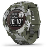 Garmin Instinct® Solar – Camo Edition 45 mm  jäkälänvärinen maastokuvio, monilajiälykello 010-02293-06 - Garmin - Laatukoru