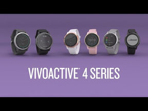 Garmin Vivoactive 4S Powder Grey and Silver 40 mm, Multi-sport Smartwatch 010-02172-02