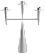 Tapio Wirkkala kynttilänjalka 3-haarainen, teräs - Laatukoru - Laatukoru