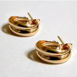 Rengaskorvakorut, kulta, 3135130 - Laatukoru - Laatukoru