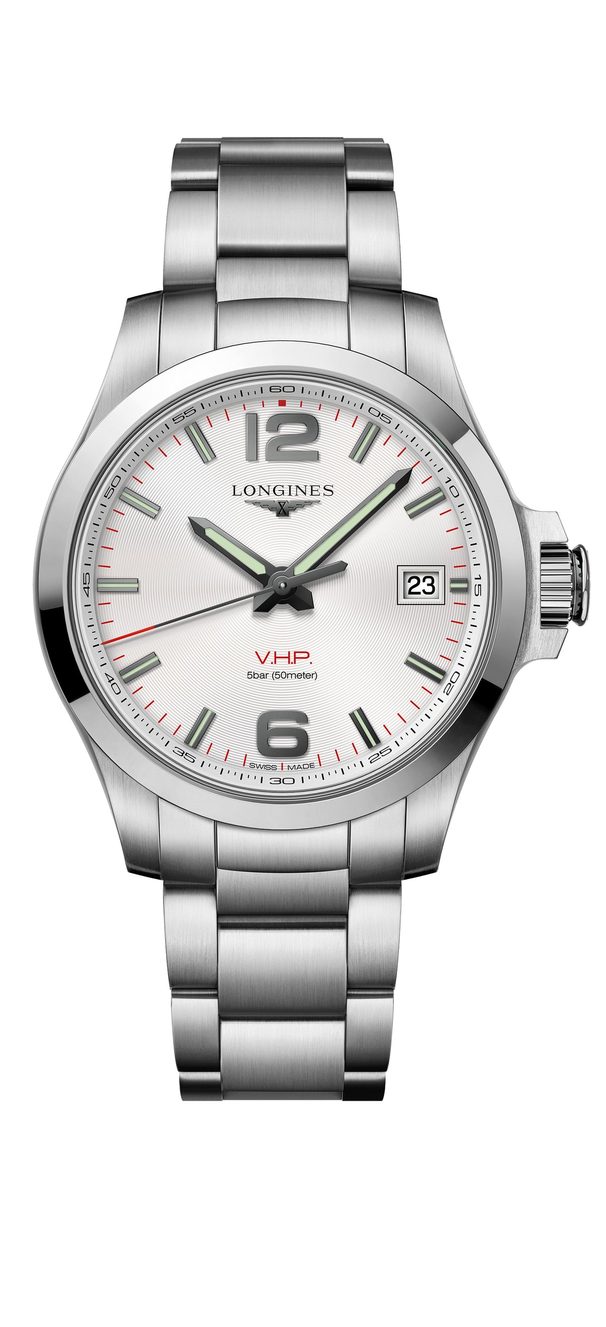 Longines L3.716.4.76.6 Conquest V.H.P. rannekello - Longines - Laatukoru