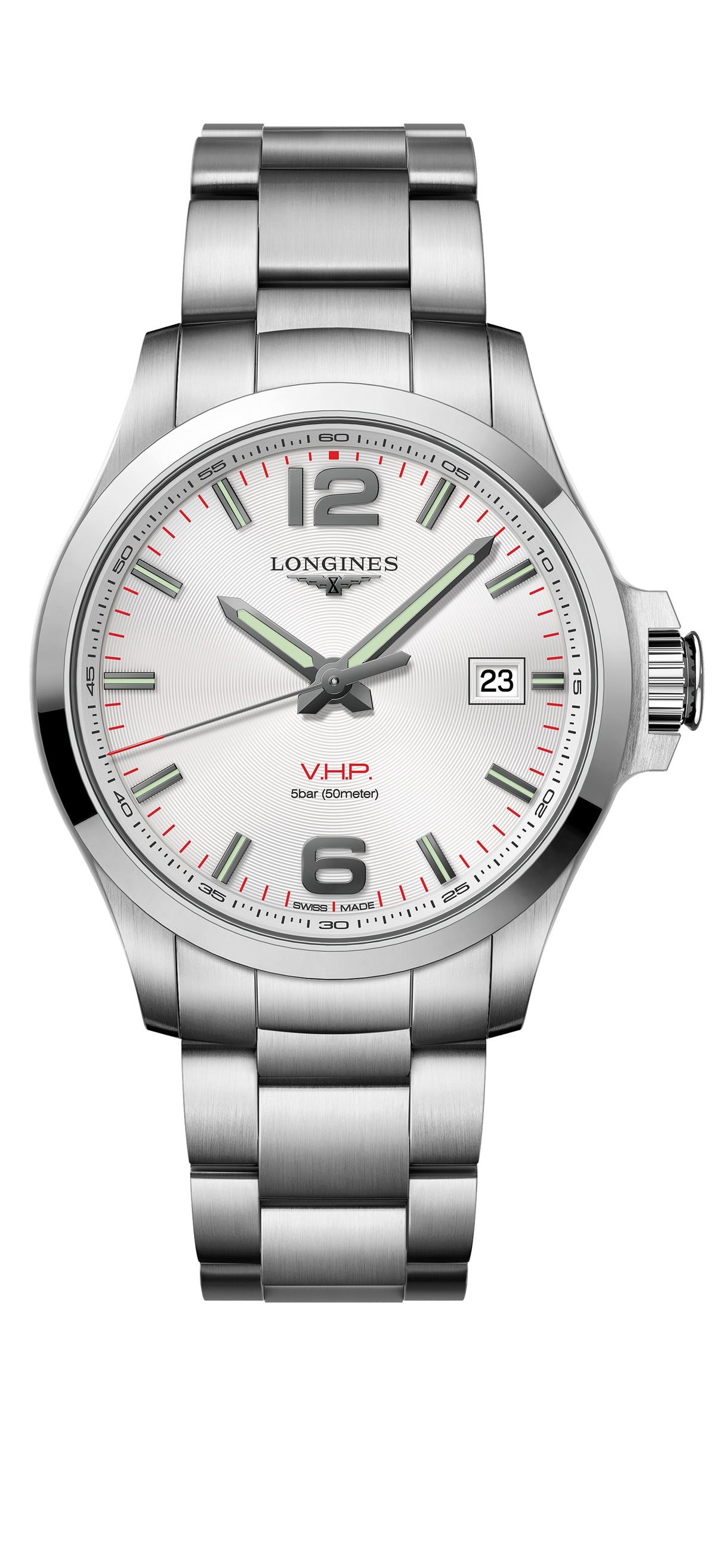 Longines L3.726.4.76.6 Conquest V.H.P. rannekello - Longines - Laatukoru