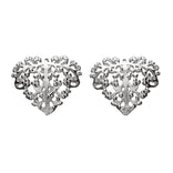 Lumoava Bella korvakorut 12x14 mm, hopea - Lumoava - Laatukoru