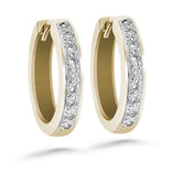 Silván timanttikorvakorut 0,18ct, 14K keltakultaa, Silván timanttikorut - Silván - Laatukoru