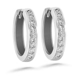 Silván timanttikorvakorut 0,18ct, 14K valkokultaa, Silván timanttikorut - Silván - Laatukoru