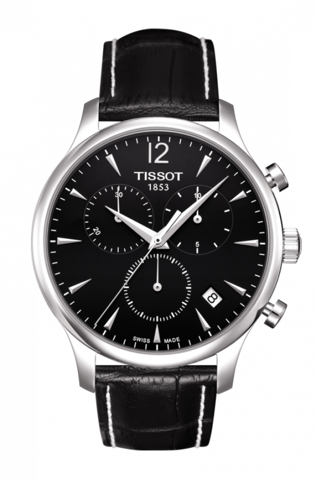Tissot Tradition Chronograph T063.617.16.057.00, miesten rannekello - Tissot - Laatukoru