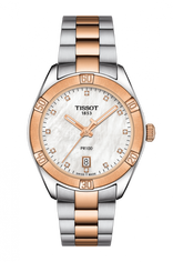 Tissot PR 100 Sport Chic T101.910.22.116.00, naisten rannekello - Tissot - Laatukoru