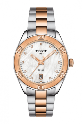 Tissot PR 100 Sport Chic T101.910.22.116.00, naisten rannekello - Tissot - Laatukoru