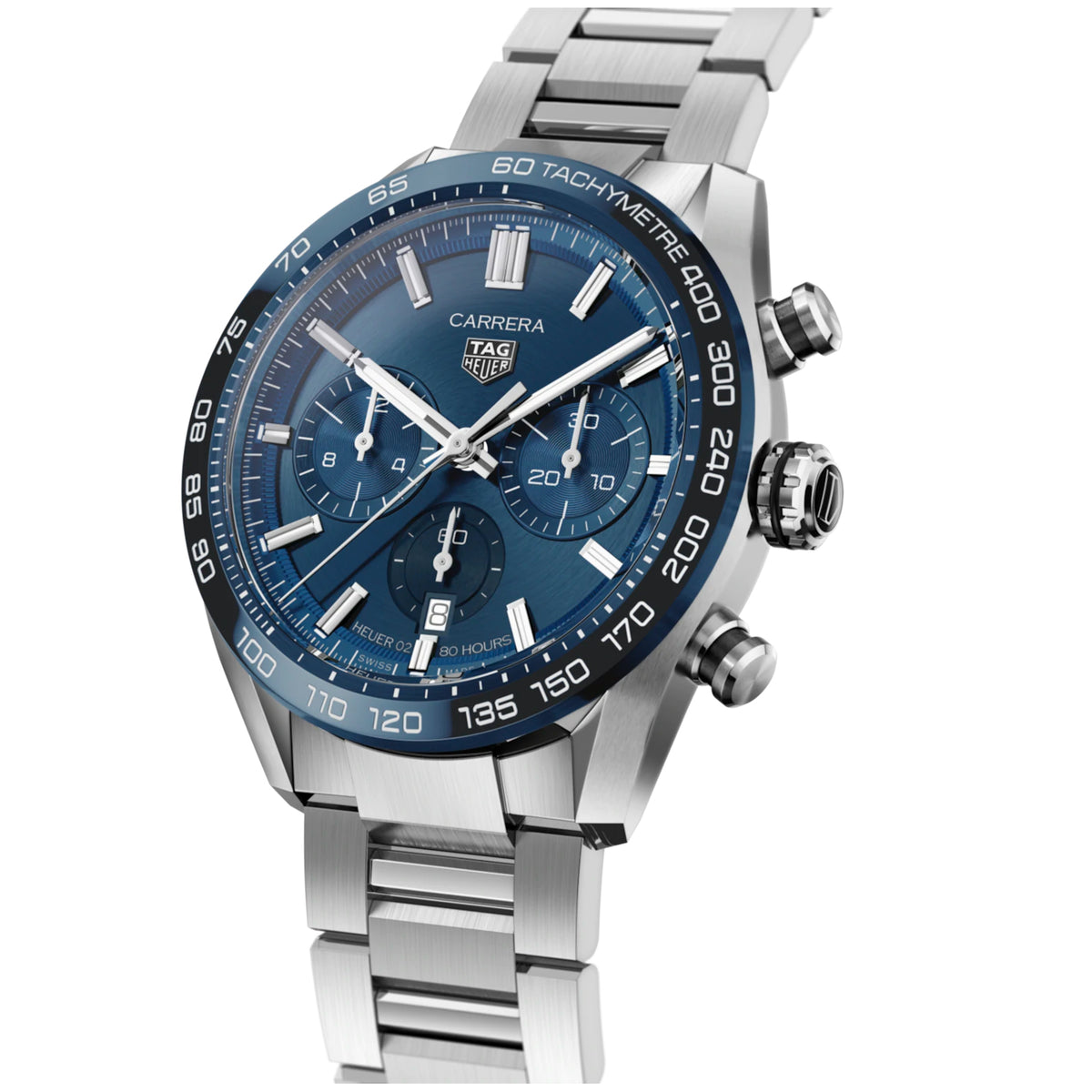 TAG Heuer Carrera Calibre 02 Automatic Chronograph, miesten rannekello CBN2A1A.BA0643 - TAG Heuer - Laatukoru