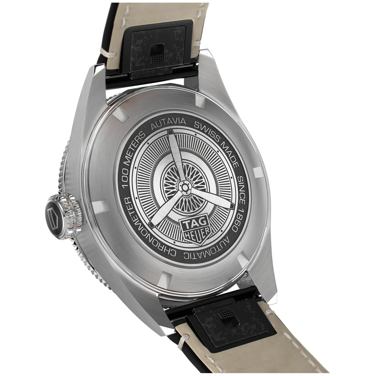 TAG Heuer Autavia Heritage Calibre 5, miesten rannekello WBE5114.FC8266 - TAG Heuer - Laatukoru