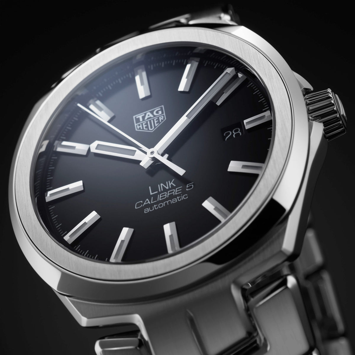 TAG Heuer Link Calibre 5 Automatic, miesten rannekello WBC2110.BA0603 - TAG Heuer - Laatukoru
