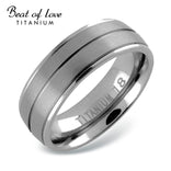 Beat of Love, titaanisormus 7 mm - Beat of Love - Laatukoru