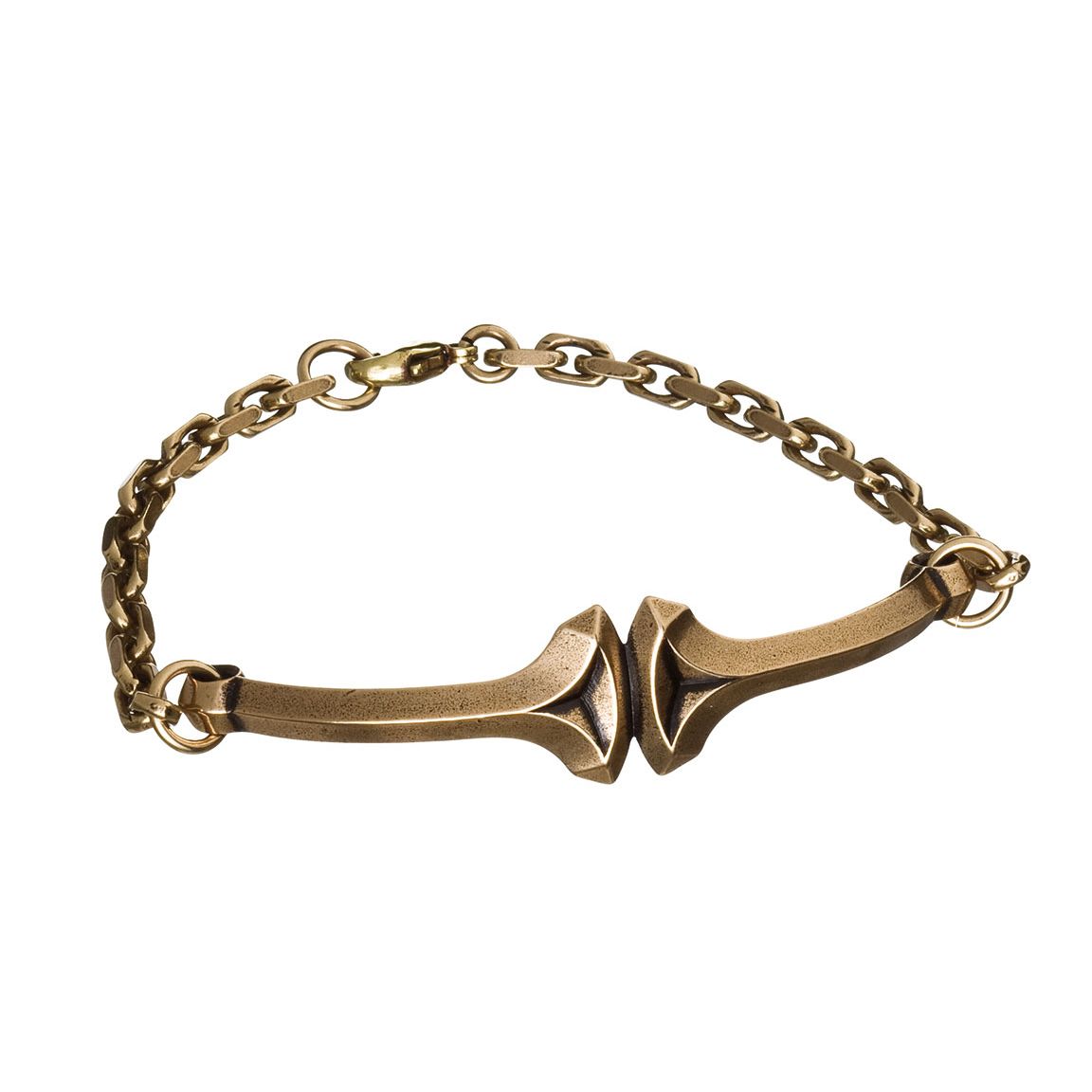 Kalevala Torin hammer bracelet, yellow gold, Kalevala Originals