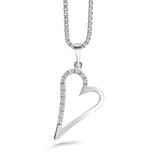 Silván timanttiriipus 0,08ct, 14K valkokultaa, Silván timanttikorut - Silván - Laatukoru