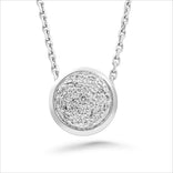 Silván timanttiriipus 0,24ct, 14K valkokultaa, Silván timanttikorut - Silván - Laatukoru